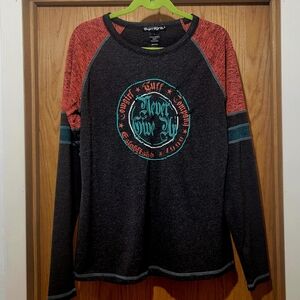 Cowgirl Tuff Gray Long Sleeve Shirt